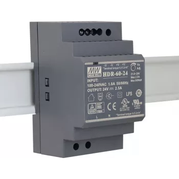 EXSYS EX-6973 DIN bėgių maitinimo šaltinis 60W 24V 2.5A