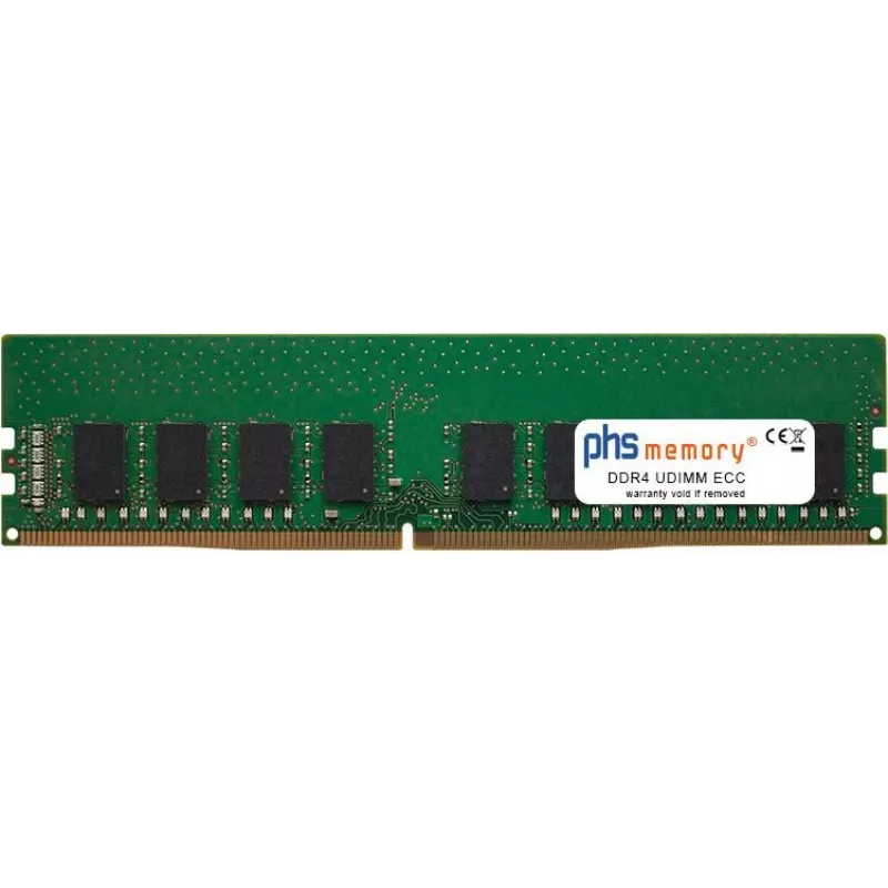 PHS-memory 32GB DDR4 ECC UDIMM 3200MHz PC4-25600E, skirta ASRock Z690M-ITX/ax SP574336