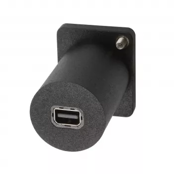 EXSYS EX-49170 DisplayPort į Mini DisplayPort moteriškas adapteris, skirtas montuoti skydelyje, 4K UHD