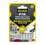 3M Scotch-Fix tvirtinimo kvadratėliai 11 mm x 15 mm balti, 64 vnt. 7100263372