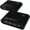 EXSYS EX-1445 Gigabit Ethernet prailgintuvas per 2 laidų kabelį, 500 m, juodas
