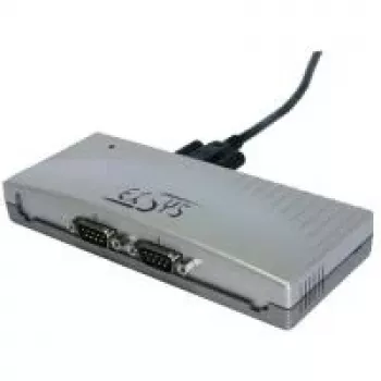 EXSYS EX-1332V USB 2.0 adapteris su dviem RS-232 nuosekliosiomis jungtimis ir FTDI lustu