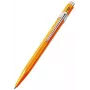Caran d'Ache 849 PopLine Fluo tušinukas, fluo oranžinės spalvos, mėlynas rašalas, vidutinis 849.030