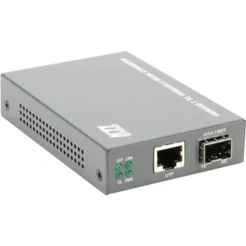 KTI Networks KGC-300 Gigabit Ethernet terpės keitiklis, RJ45 į SFP, daugiamodis/vienamodis