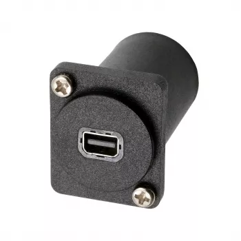 EXSYS EX-49168 D-Type skydelio montavimo adapteris Mini DisplayPort female to female