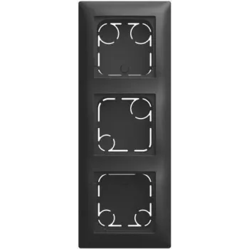 Busch-Jaeger Busch-balance SI paviršinio montavimo korpusas, 3 modulių, aukštas profilis, alpinės baltos spalvos 2TKA00005979