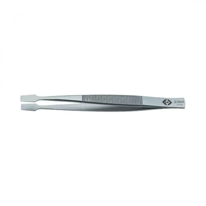 C.K Tools T2364 pramoninės pincetės 120 mm nerūdijančio plieno smailiu antgaliu, tiesios, antimagnetinės, atsparios rūgštims