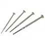 C.K Tools T4852P precizinių atsuktuvų rinkinys, 4 dalių plokšti, 2,0/2,5/3,0/3,5 mm, chromo vanadžio plienas, dviejų komponentų rankena