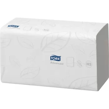 Tork 290190 Advanced 2-sluoksnių rankšluosčių ritinys, baltas, 150 m, 6 ritinėliai