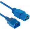 ACT maitinimo laidas C14 - C21 IEC60320 mėlynas 2,5 m (AK5383)