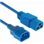 ACT maitinimo laidas C14 - C21 IEC60320 mėlynas 2,5 m (AK5383)