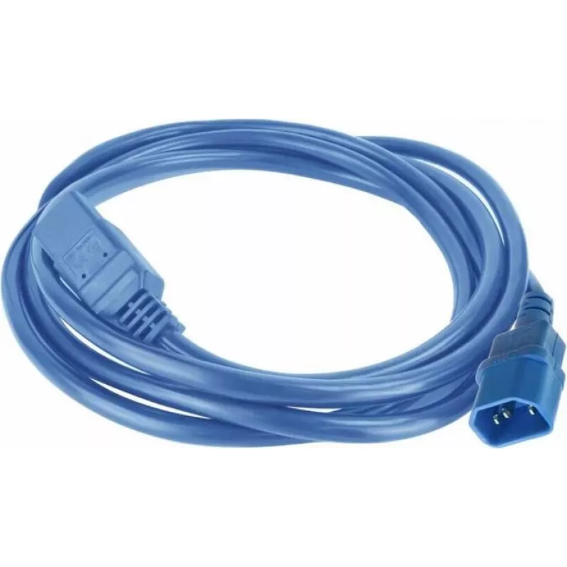 ACT maitinimo laidas C14 - C21 IEC60320 mėlynas 2,5 m (AK5383)