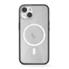 Woodcessories ECO643 iPhone 14 Plus dėklas – ekologiškas juodas ir permatomas galinis dangtelis