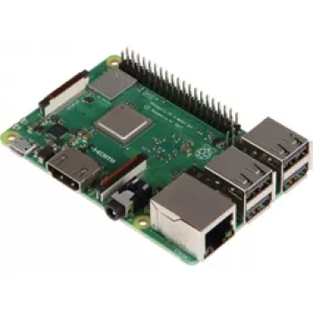 Raspberry Pi 3 Model B+ 1GB RAM keturių branduolių 1,4GHz plokštė su Wi-Fi 5, Bluetooth 4.2, Gigabit Ethernet Raspberry Pi 3B+