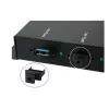 EXSYS EX-1111 USB Type-A prievadų apsauginiai dangteliai (10 vnt., juodi)