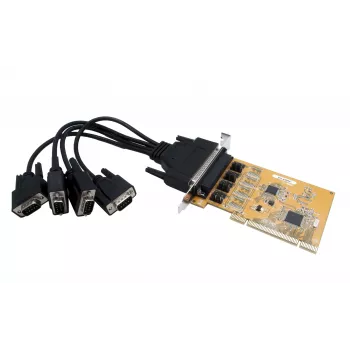 EXSYS 4-Port RS-232 PCI serijinė plokštė su FTDI lustu (EX-41084)