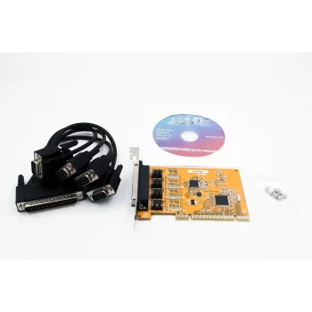 EXSYS 4-Port RS-232 PCI serijinė plokštė su FTDI lustu (EX-41084)