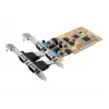 EXSYS EX-42034IS 4 prievadų RS-232/422/485 PCI serijinė plokštė su apsauga nuo viršįtampių ir optine izoliacija