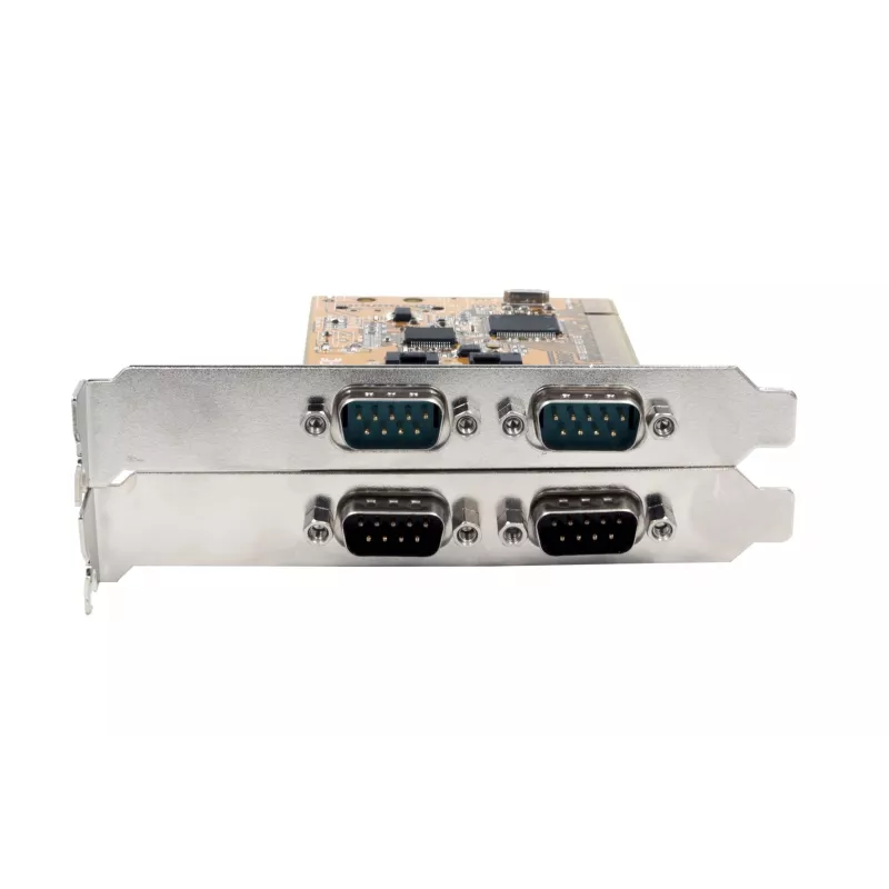 EXSYS EX-42034IS 4 prievadų RS-232/422/485 PCI serijinė plokštė su apsauga nuo viršįtampių ir optine izoliacija