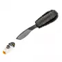Bradas ES2611 ratų šepetys, plastikinis kotas, antracito spalvos, stori minkšti šeriai, 290 mm