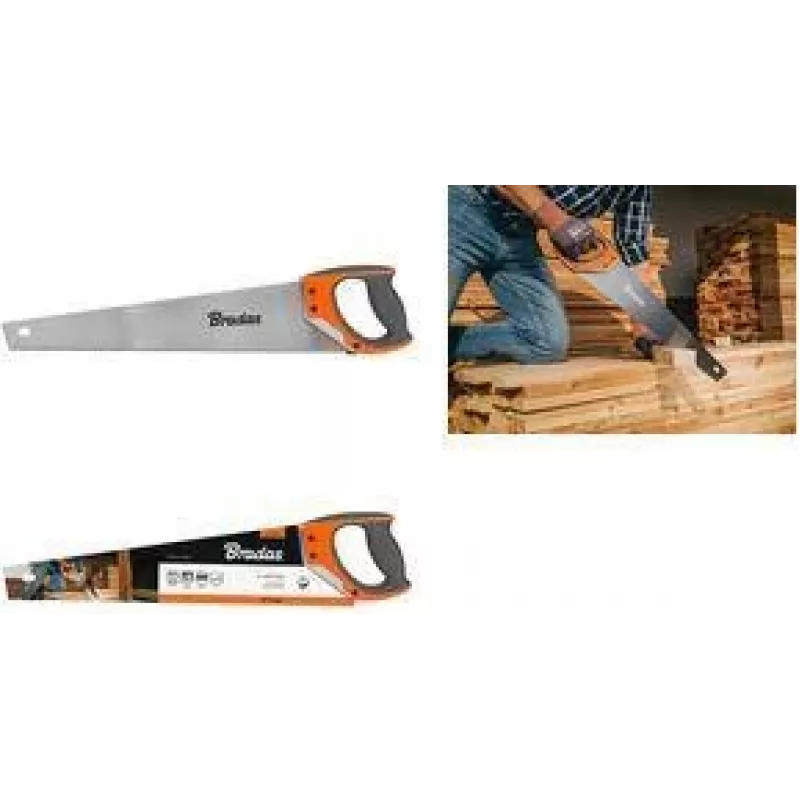 Bradas V-SERIES rankinis pjūklas 500 mm SK5 grūdinto plieno trigubo šlifavimo dantukais KT-V1407