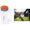 Bradas rankinis mini sėjamoji WHITE LINE, 2 litrų, balta/antracito, plastikinė, ergonomiška rankena, 1 vnt. (WL-SE101)