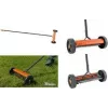 Bradas vejapjovė-šlifuoklis su ratukais, oranžinė/antracito spalvos, metalinis rėmas, PVC rankena, plieniniai peiliai, 32 cm darbinis plotis, 1 vnt. (KT-V2045)