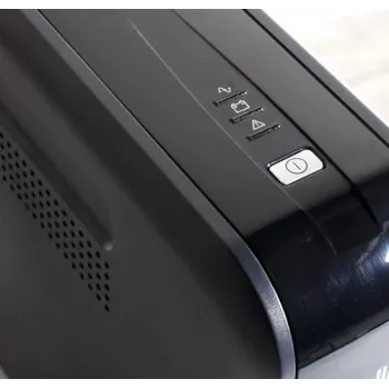 Riello UPS iDialog IDG 600 - 600 VA linijinis-interaktyvus UPS, 4 Schuko lizdai, USB, Tower, juodas