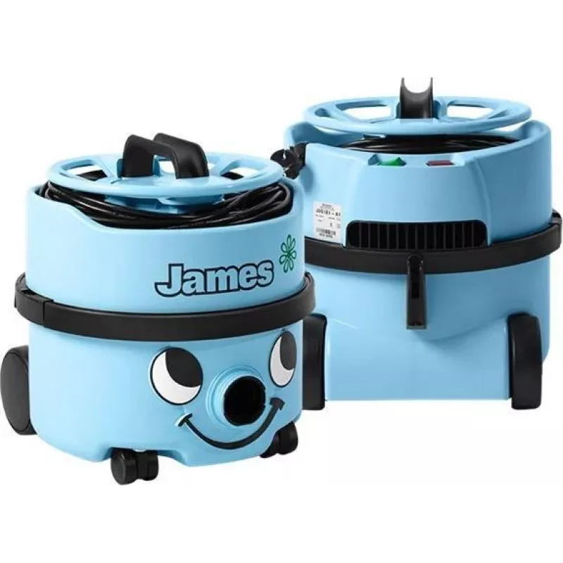 Numatic James JVP180-11 cilindrinis dulkių siurblys, 620 W, 8 L, mėlynas 900140