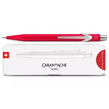 CARAN D'ACHE 844 Colormat-X mechaninis pieštukas, 0,7 mm, raudonas 844.585