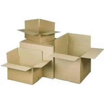 RAADHUIS vieno sluoksnio gofruoto kartono sulankstoma dėžė 710 x 500 x 110 mm ruda (1 vnt.) RD-351130-5