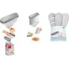 Metaltex Universal Grater Trio-Box trintuvas su 3 įdėklais, pilkas/baltas 199709080