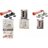 Metaltex VacuumFix kabliukų rinkinys, chromuotas plastikas, montavimas be gręžimo - 1 rinkinys 404999000
