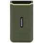 Transcend ESD380C nešiojamasis SSD - 2TB, USB 3.2 Gen 2x2, Military Green TD-TS2TESD380C