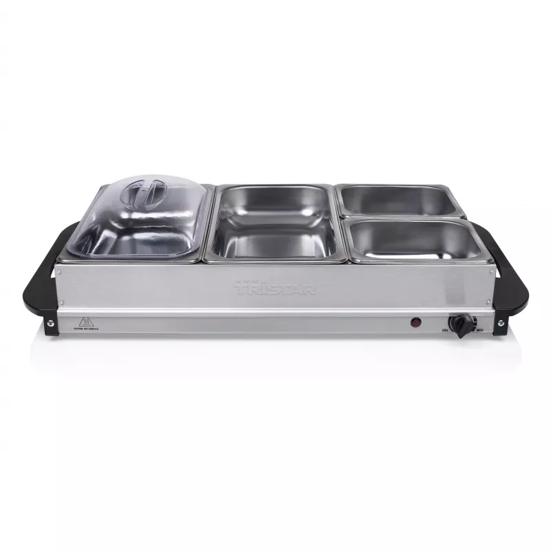 Tristar BP-6285 buferio šildytuvas, 300 W, nerūdijantis plienas