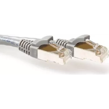 ACT pilkas 30 m LSZH S/FTP CAT6A Snagless tinklo kabelis (FB7030)