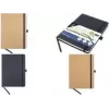 KANGARO K-552341 A5 kamštinio viršelio sąsiuvinis, 96 liniuoti lapai, šamua 80 gsm