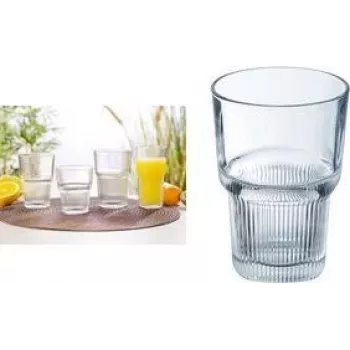 Esmeyer Arcoroc Starline grūdinto stiklo stiklinės, 350 ml, skaidrios, 6 vnt. 384-6734
