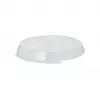PAPSTAR Circulware apvalus permatomas dangtis dubenims, polipropilenas su 30% mineralinių priedų, 180 mm, 1 vnt. 97020