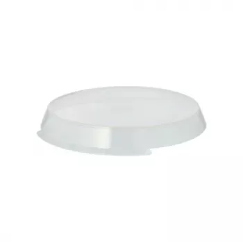 PAPSTAR Circulware apvalus permatomas dangtis dubenims, polipropilenas su 30% mineralinių priedų, 180 mm, 1 vnt. 97020