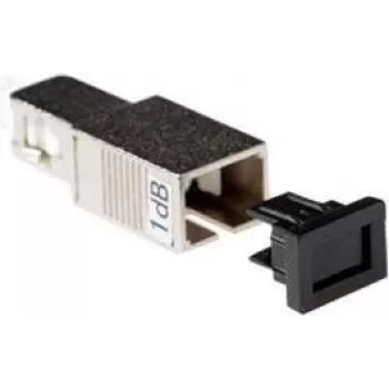 ACT SC Fiber Optic Attenuator 5 dB Single-mode SC/UPC Metal Housing EA4005