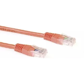ACT CAT6A U/UTP RJ45 tinklo kabelis, 1 m, oranžinis IB4301