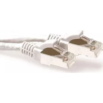 ACT 25m LSZH S/FTP CAT6a Snagless tinklo kabelis, baltas FB7325