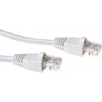 ACT IB6300 Cat5e U/UTP tinklo pataisos kabelis 0,5 m dramblio kaulo spalvos