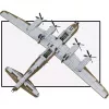 COBI Boeing B-29 Superfortress 1074 kaladėlės