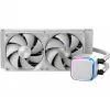 Ocypus Iota L24 White belaidė tylių paspaudimų pelė, 2,4 GHz, 1600 DPI, universali abiem rankoms