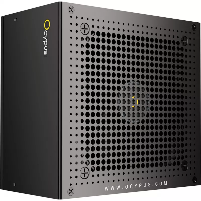 OCYPUS Iota P1000 1000W 80 PLUS Gold ATX 3.0 visiškai modulinis maitinimo šaltinis - juodas