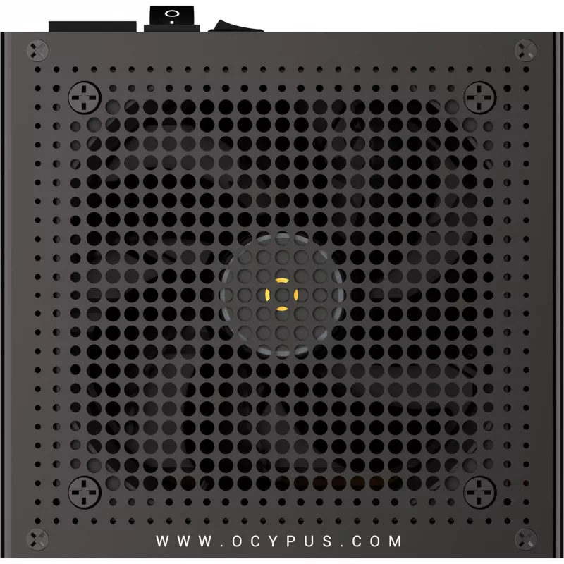 OCYPUS Iota P1000 1000W 80 PLUS Gold ATX 3.0 visiškai modulinis maitinimo šaltinis - juodas