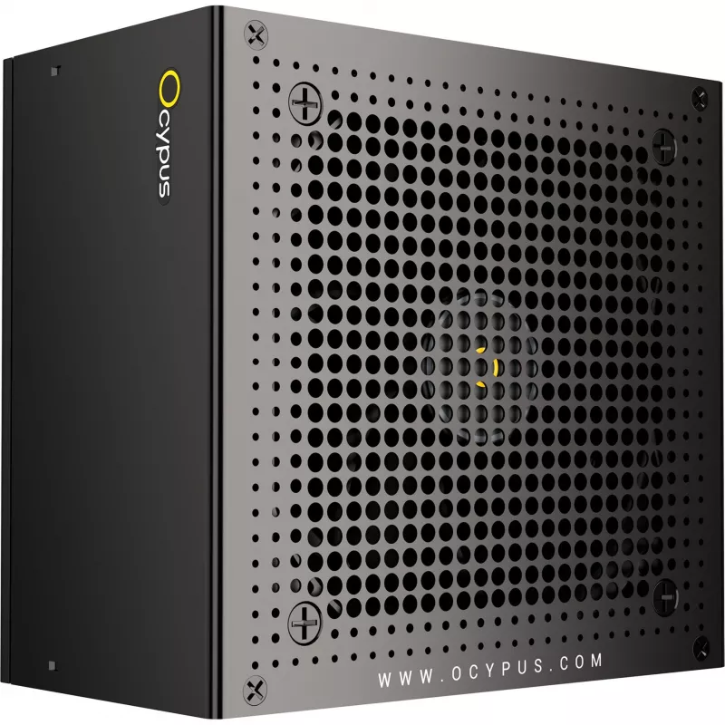OCYPUS Iota P750 750W 80 PLUS Gold visiškai modulinis ATX 3.0 maitinimo šaltinis - juodas