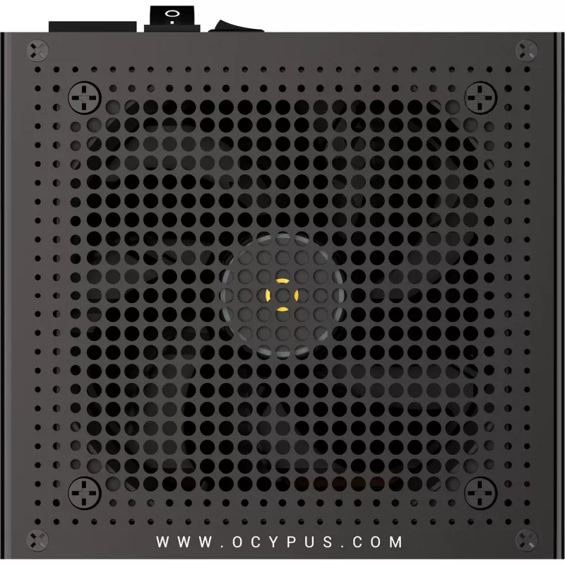 OCYPUS Iota P750 750W 80 PLUS Gold visiškai modulinis ATX 3.0 maitinimo šaltinis - juodas